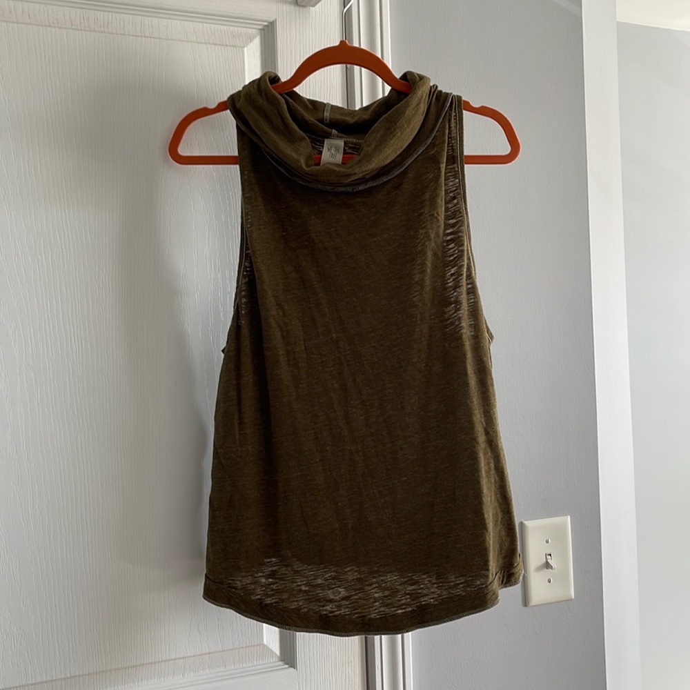 Free People Cowl Neck Tank